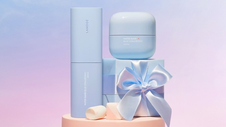 A surge in consumer interest for Korean sunscreen and glass skin has prompted Indian retailer Nykaa to curate K-beauty products. [Laneige]